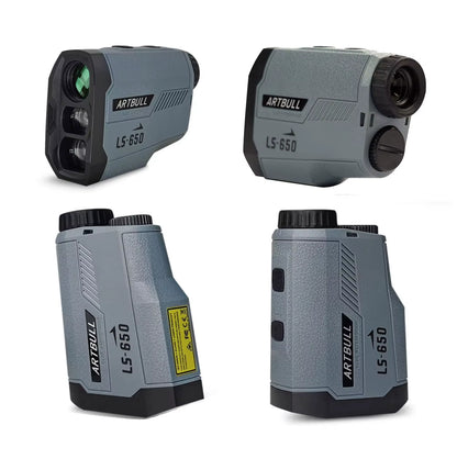 1000M Laser Rangefinder Hunting Outdoor 650M Golf Rangefinder Telescope with Flag-Lock Slope Adjusted Distance Meter