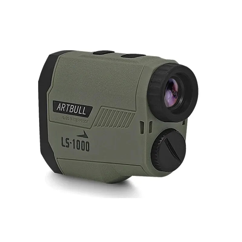 1000M Laser Rangefinder Hunting Outdoor 650M Golf Rangefinder Telescope with Flag-Lock Slope Adjusted Distance Meter