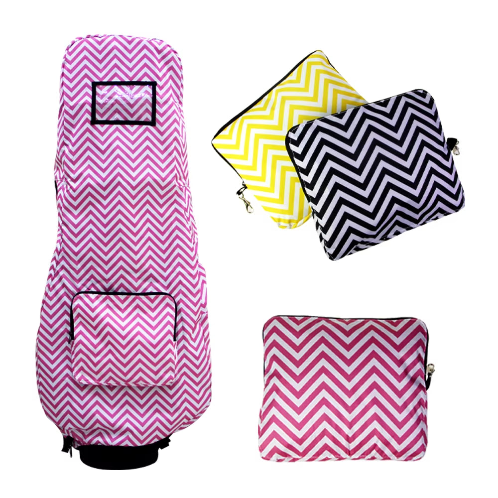 Waterproof Golf Bag Rain Protection Cover, Rain Cover with Hood for Golf Bag, Golf Push Carts, Golf Club